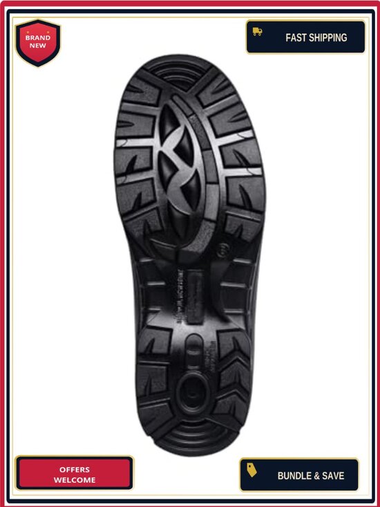 Steel Toe Work Boots, Slip & Oil-Resistant, Coolmax, ASTM F2413-18, Pull-On
